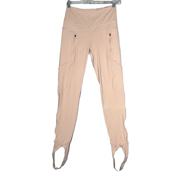 Calia Pants Women Small Beige‎ Nude Sculpt Stirrup Leggings Workout Athleisure - Picture 1 of 9